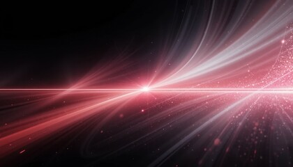 Fototapete - Abstract Background Red, White, and Black Gradient Ombre Blend with Bright Light Glows and Stripes