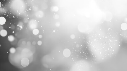 Poster - Creating chic white and silver glitter backgrounds for event design creative projects visual arts elegant aesthetics contemporary style
