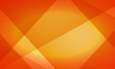Poster - Orange and yellow abstract background with triangle corners. Bright color gradient. Geometric mosaic vibrant shape pattern. Vector illustration design template.