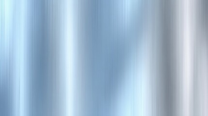 Poster - Smooth brushed metal texture forming a soft blue gradient, creating a sleek and modern background ideal for technology, industrial, or abstract design projects