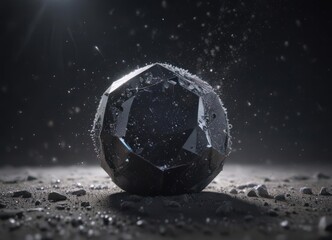 Wall Mural - Diamond dust scattered across velvet night, immeasurable distance,  expanse,  stellar