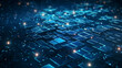 © Ghulam - fiber optics background with lots light spots
