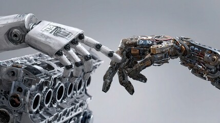 Poster - Human and Robotic Hand Collaboration on Engine Component