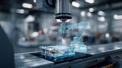 Poster - Digital Twin Visualization of Robotic Arm in Advanced Manufacturing