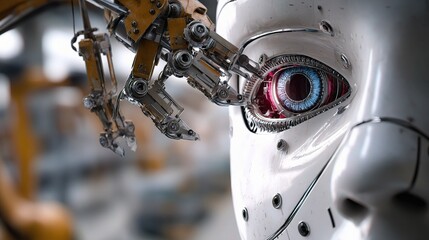 Poster - ai-powered quality inspection with human oversight in modern industry