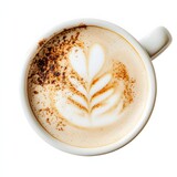 Creamy Cappuccino with Foam Art