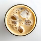  Iced Latte with Milk Swirl