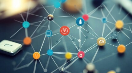 Poster - Networked Icons