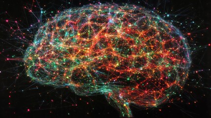 Poster - Neural network brain