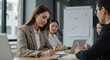 © Vyatcheslav - Business team collaborating in modern office during meeting