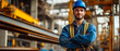 © ColleAno - Industrial Worker in Hard Hat and Safety Vest