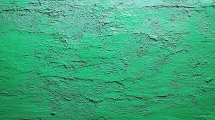 Poster - Abstract Rough Textured Green Wall Background for Artistic Use