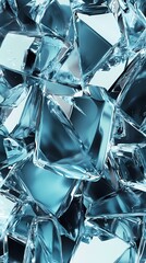 Fototapete - digital technology glass texture poster background
