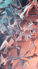 Fototapete - digital technology glass texture poster background