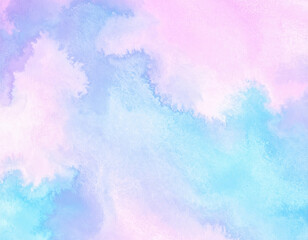 Poster - abstract white purple blue watercolour liquid effect background