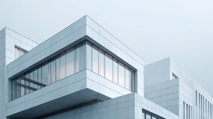Poster - Modern Large Commercial Property with Unique Architectural Design