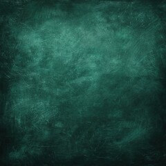 Poster - Dark Green Chalkboard Background for Creative Projects and Designs