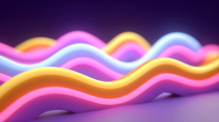 Poster - dynamic fluid color gradient background, abstract kv main visual business ppt background