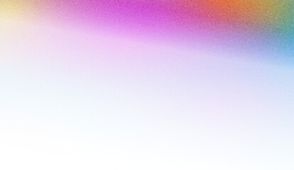 Poster - Abstract colorful gradient background with pixelated texture.