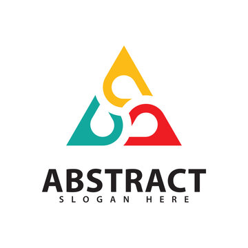 Triangle Logo Template vector design