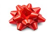 © Rezky - Bright red gift bow, star shape