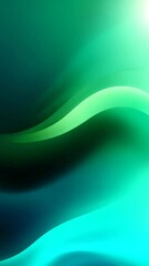Wall Mural - abstract soft green and blue gradient background, blurry grainy