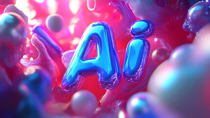 Poster - 3D text 
