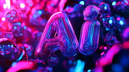 Poster - 3D text 