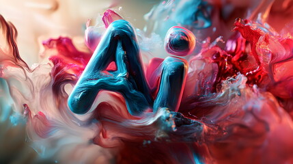 Poster - 3D text 