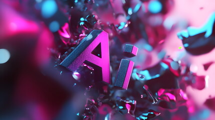 Poster - 3D text 