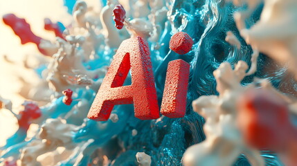 Poster - 3D text 