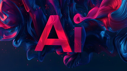 Poster - 3D text 