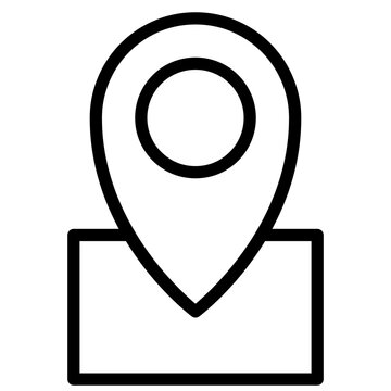 Location pin icon. Map pin place marker. Location icon. Map marker pointer icon set. GPS location symbol collection.
