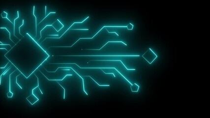Abstract digital line particle data background connecting technology concept Abstract technological background . Digital Circuit Network vs Technology internet data space Background.
