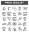 © Icon - Collection of 25 Business Development Icons: Marketing. Finance. Strategy & More