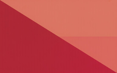 Poster - Simple Abstract Red and Coral Color Block Background for Modern Design and Creative Projects