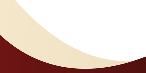 Poster - gold banner header wave red and gold.eps10