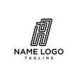 © Mr.dexterouz - letter at monogram A style line art modern logo