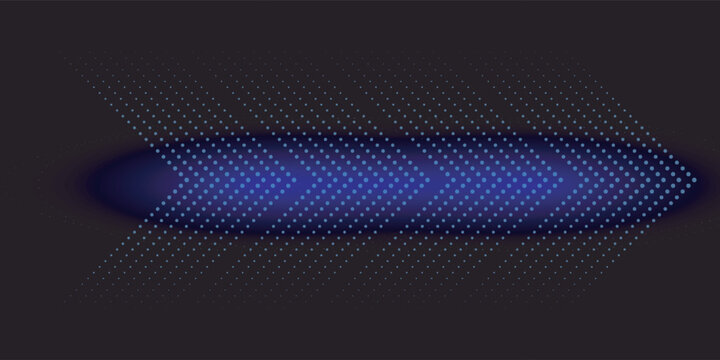 3D blue techno abstract background overlap layer on dark space with glowing dots shape decoration. Modern graphic design element dotted line style concept for banners, flyer, card, or brochure cover