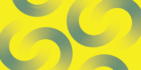 Aufkleber - bstract blue glowing geometric lines on dark blue background. Modern shiny blue circle lines pattern. Futuristic technology concept. Suit for cover, poster, banner, brochure, header, website. eps 10