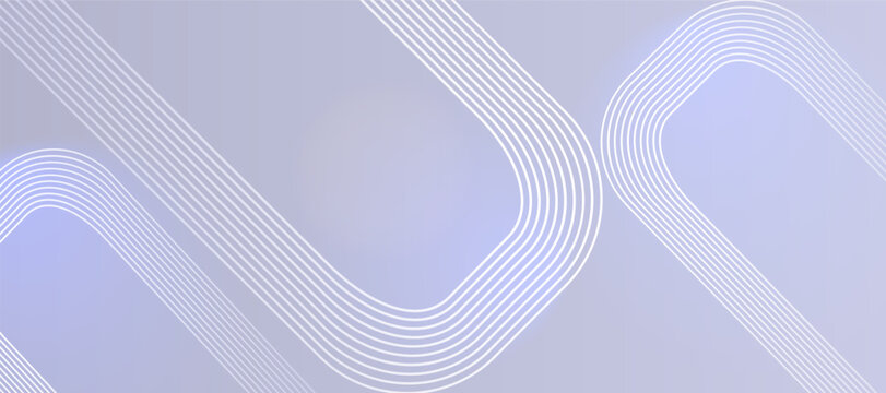 Abstract white wave background modern. Concept technology futuristic lines with light effect. Space for text. Motion lines vector design for cover, brochure, book, banner web, advertising