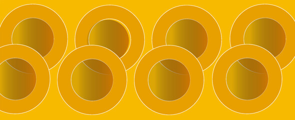 Poster - abstract background gradient orange and yellow. shining geometric lines pattern.vectors eps 10