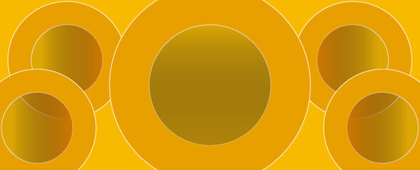 Poster - abstract background gradient orange and yellow. shining geometric lines pattern.vectors