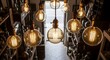 © Made in Sweden - Vintagel lightbulbs in a dusty antique shop