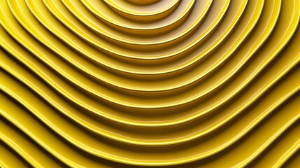 Aufkleber - The image is a yellow wave with a lot of detail. It has a very artistic and abstract feel to it