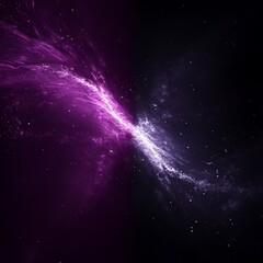 Poster - Cosmic Explosion of Vibrant Colors Illuminates the Dark Void of Space, Showcasing the Beauty and Chaos of the Universe in a Breathtaking Spectacle