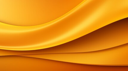 Leinwandbilder - Yellow background with a wave pattern. The background is the main focus of the image