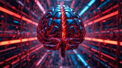 Cybernetic Brainscape: An Artificial Intelligence Core Enmeshed in Digital Veins