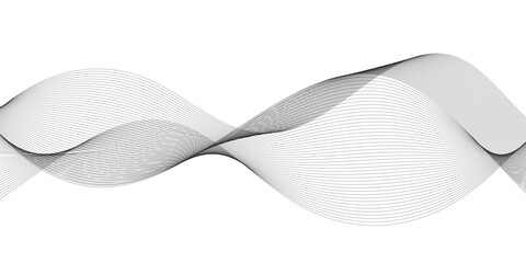 Aufkleber - Abstract background with business lines. Technology, data science, geometric border pattern. Isolated on white background. Vector illustration.
