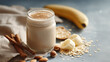 © Salinda - Healthy Banana Smoothie With Cinnamon